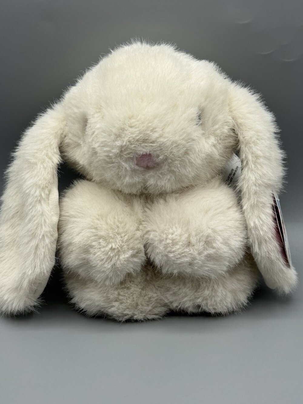 Gigglescape Small Bunny Rabbit Plush 8" Off-White NEW
